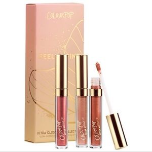 Colourpop Feelin Fine Lipstick Lip Gloss Set of 3 New!